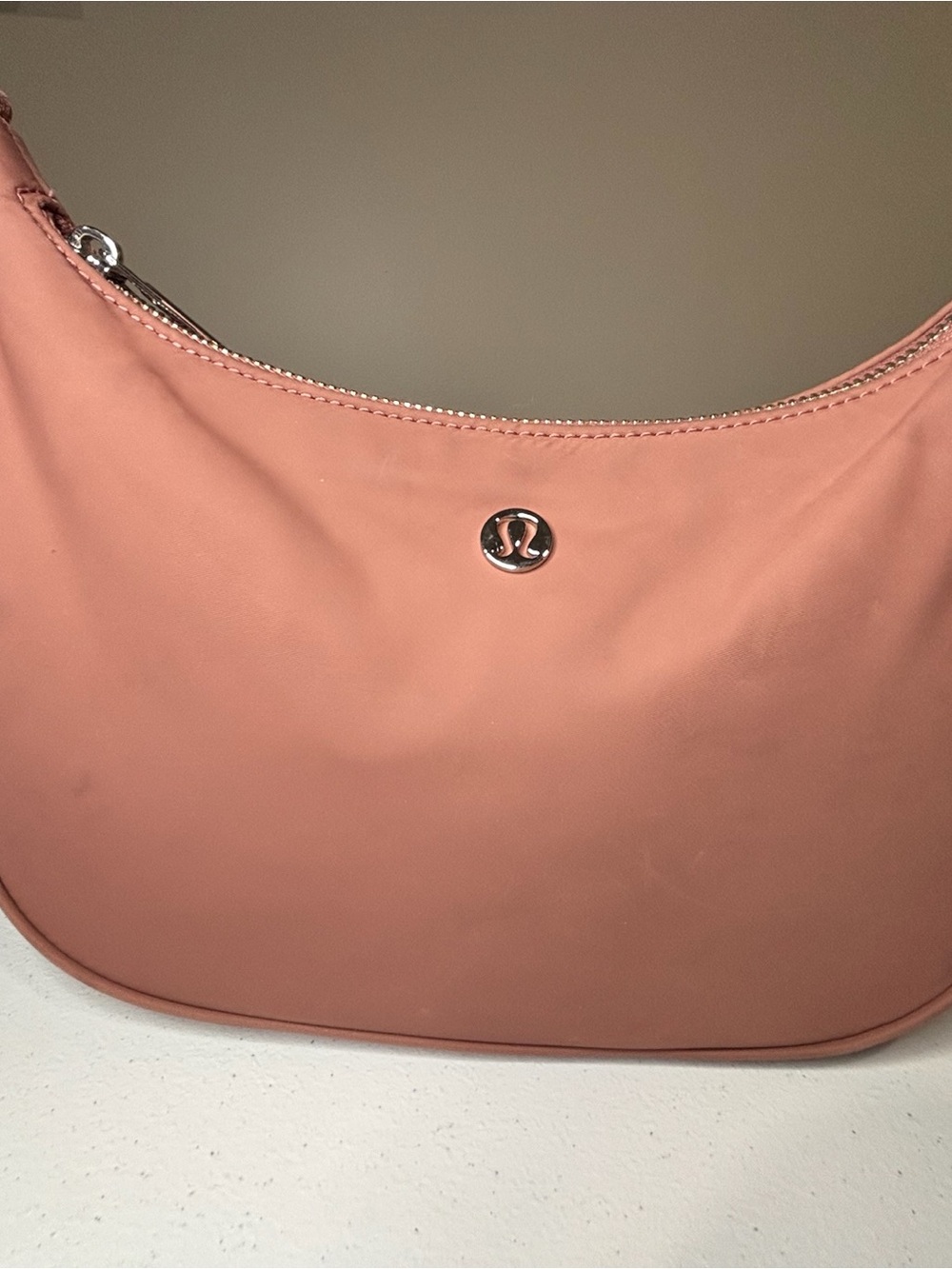 lululemon athletica Salmon Pink Hobo Bag